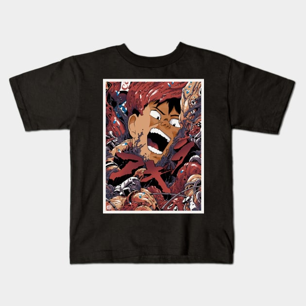 AKIRA Kids T-Shirt by joshuabudich